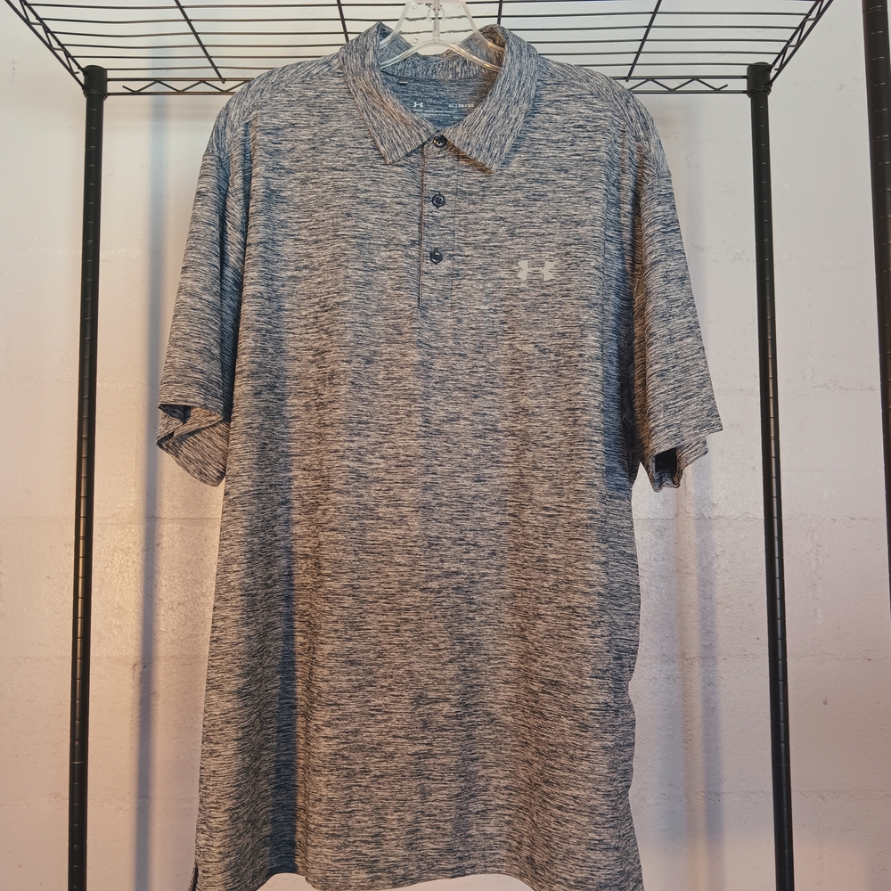 Under Armour Gray Polo Shirt